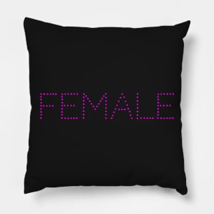 FEMALE - pink Pillow