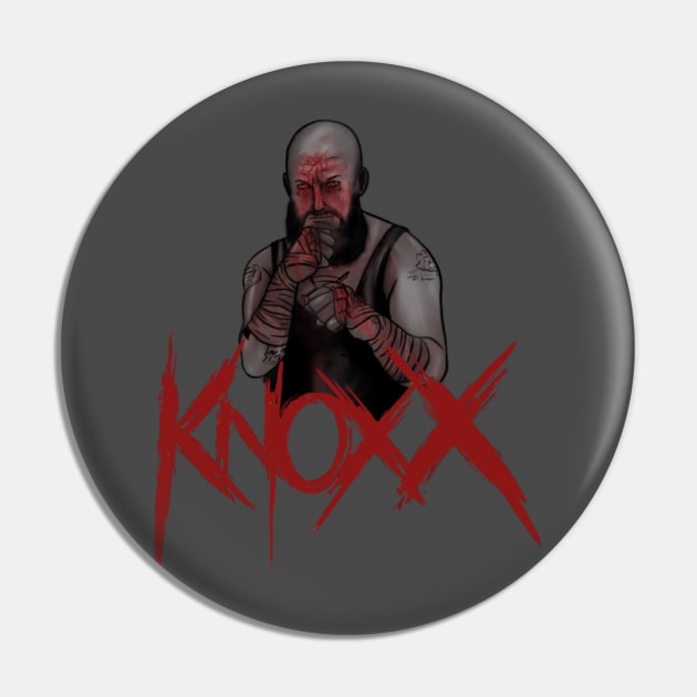 Knoxx Shoot Fighter Pin by Billy Knoxx