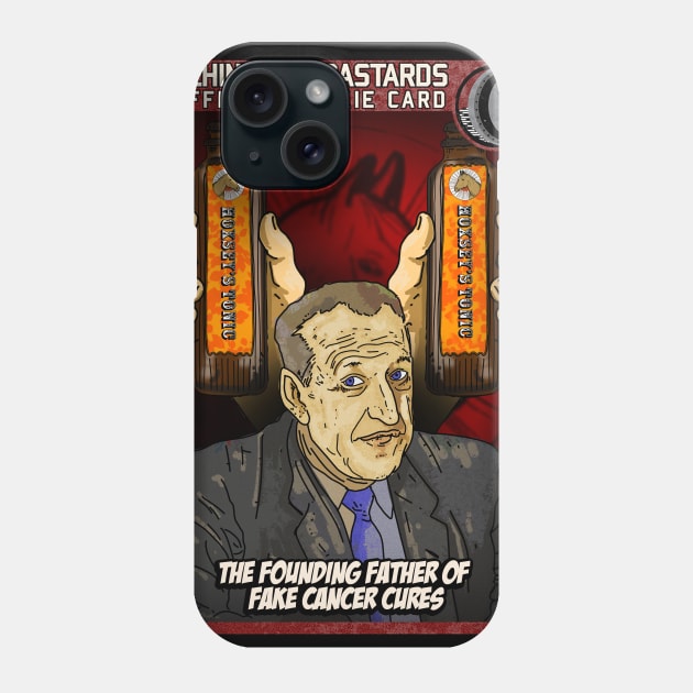 Founder Father of Fake Cancer Cures Phone Case by Harley Warren