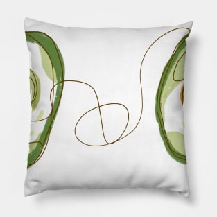 Funny Avocado Pillow