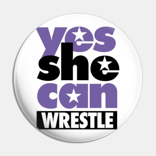 Yes she can wrestle Pin