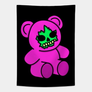 Dead Pink Teddy Bear Tapestry