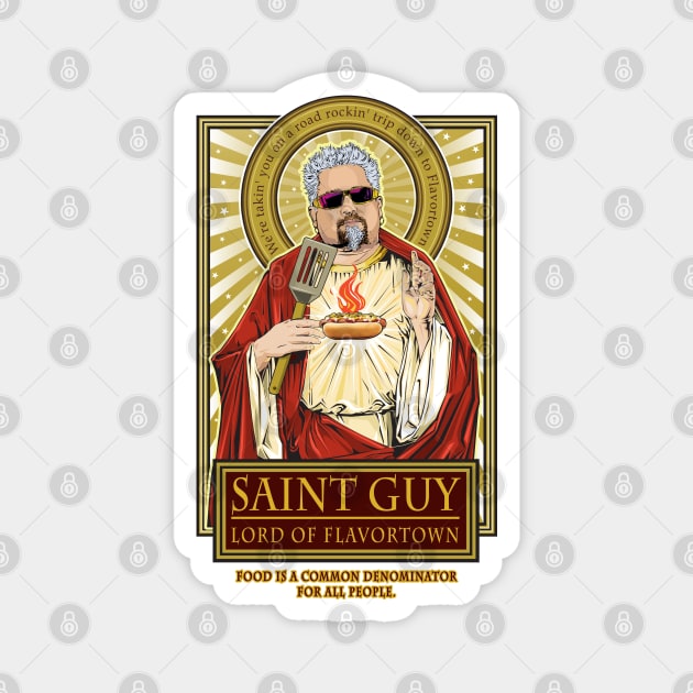 Saint Guy Magnet by Pop Art Saints