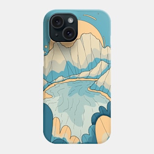 The way the river goes Phone Case