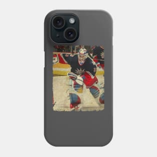 Jamie McLennan, 2004 in New York Rangers (2.96 GAA) Phone Case