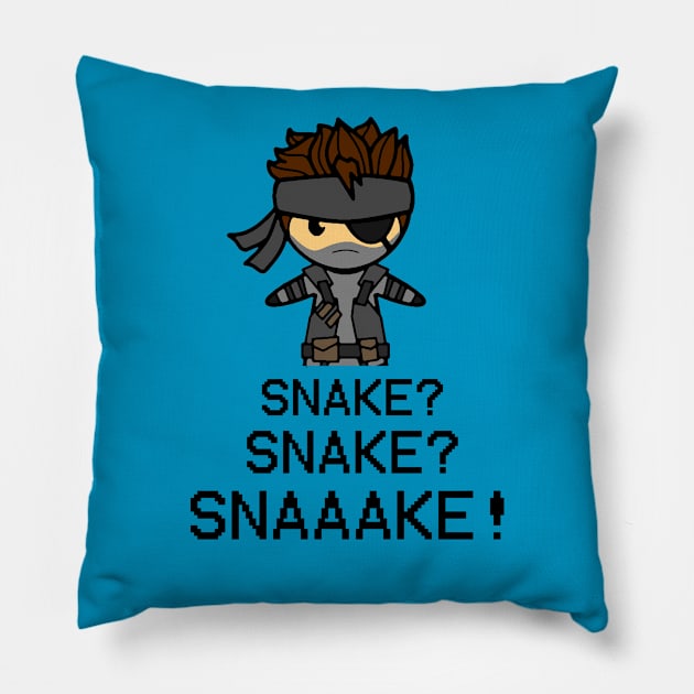 SNAKE Pillow by wss3