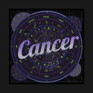 Cancer Zodiac Astrology T-Shirt