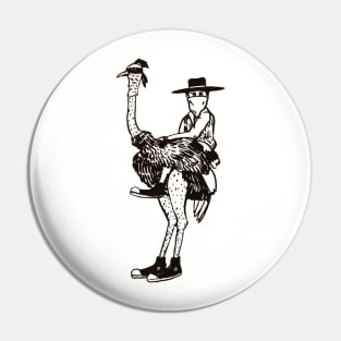 Cowboy bareback Pin