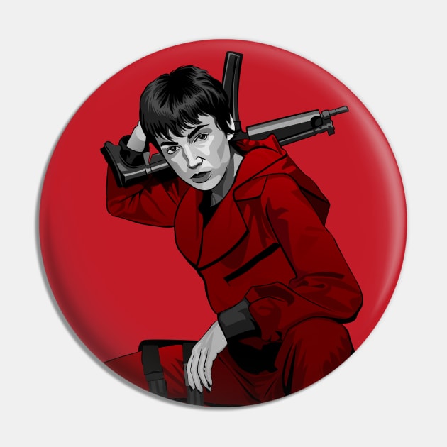 Money Heist Tokyo Pin by Paul Draw