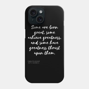 Some are Born Great Phone Case