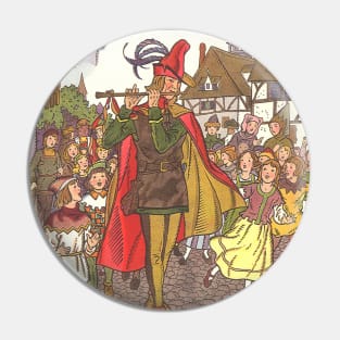 Vintage Fairy Tales, The Pied Piper of Hamelin Pin