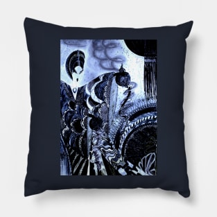 midnight opium geisha, Jacqueline Mcculloch ,House of Harelequin Pillow