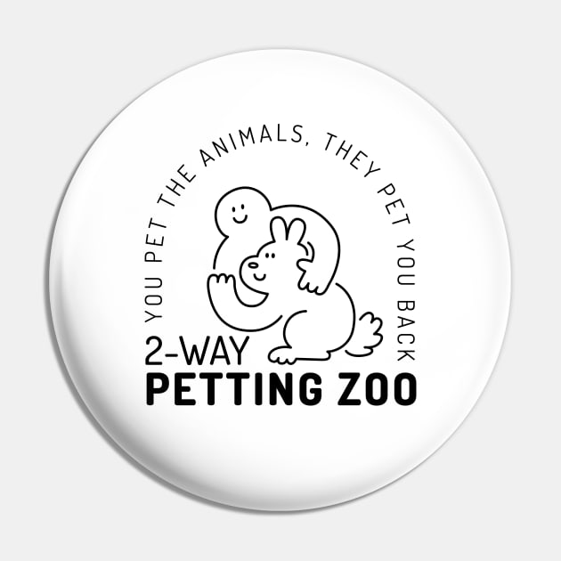 Two-Way Petting Zoo (light) Pin by moerayme