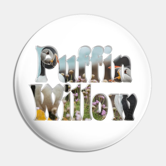 Puffin Willow Pin by afternoontees