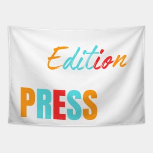 9th edition press colourful Tapestry