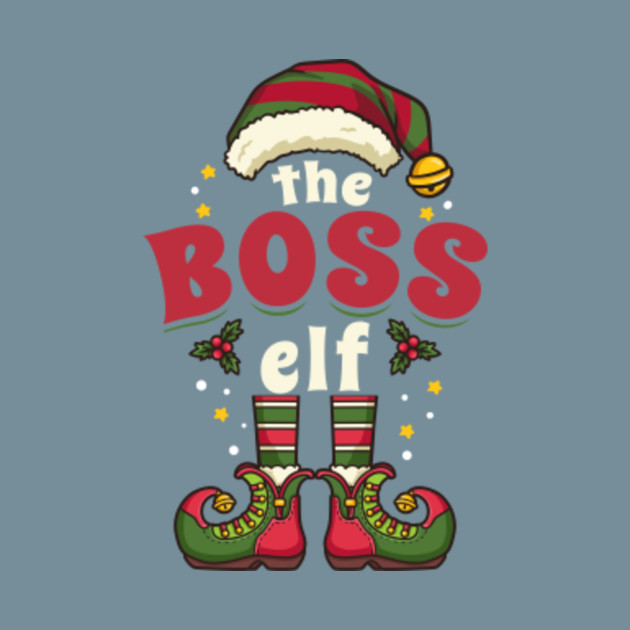 Discover Boss Elf Elf Christmas - Boss Elf - T-Shirt