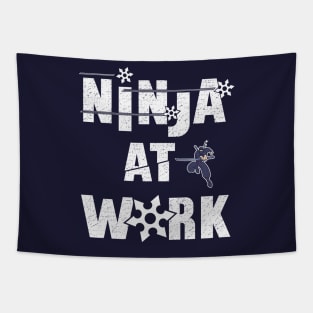 Ninja at Work. Tapestry