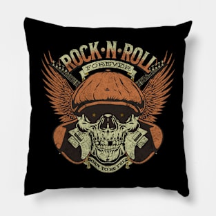 Rock N Roll Forever Pillow