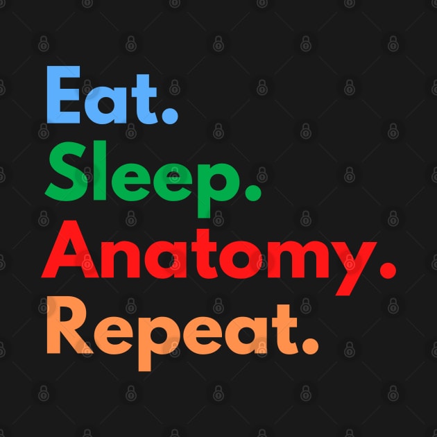 Eat. Sleep. Anatomy. Repeat. by Eat Sleep Repeat