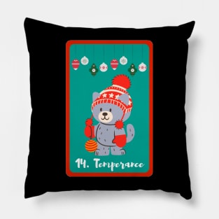 Christmas Tarot Pillow