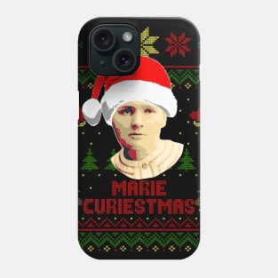 Marie Curie Marie Curiestmas Phone Case