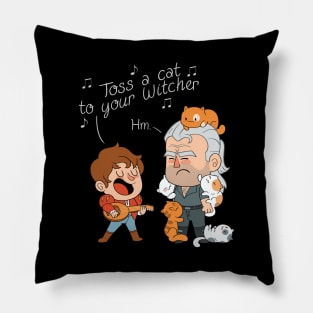 Toss a cat to your witcher.... Pillow