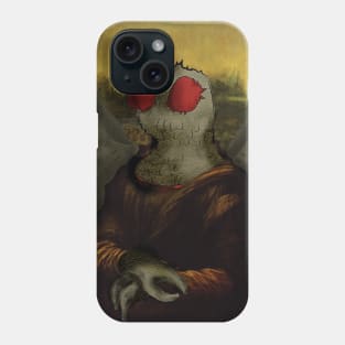 Mothman Mona Lisa Phone Case