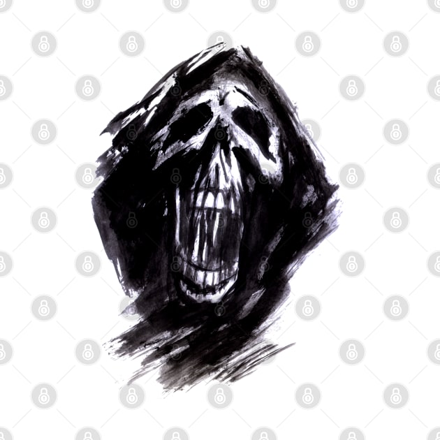 Screaming Skull by DougSQ