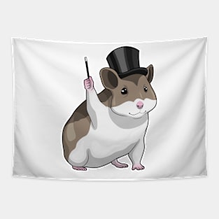 Hamster Wizard Magic wand Tapestry