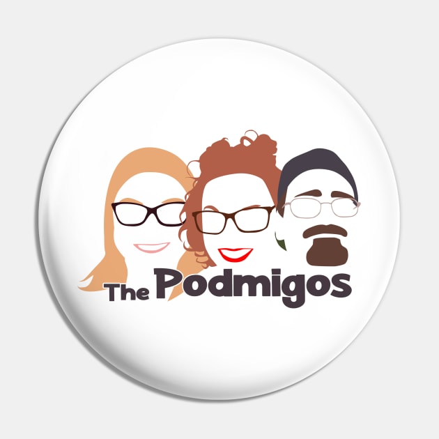 Black Podmigo Design Pin by The Sip List Podcast