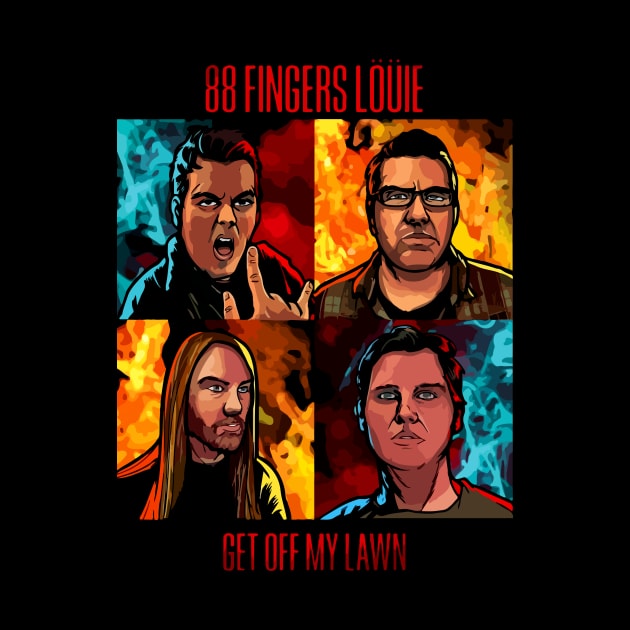 88 Fingers Louie by Bojorquez