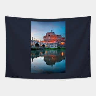 Castel Sant'Angelo & Tiber river Tapestry