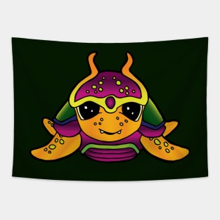 Samurai Turtle Tapestry