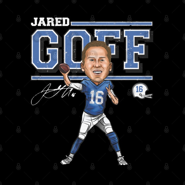 Jared Goff Detroit Cartoon by ClarityMacaws