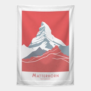 Majestic Matterhorn - Swiss Alpine Glory Tapestry