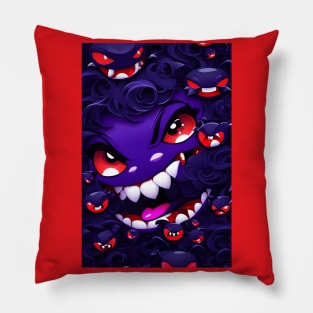 Kawaii Vampire aesthetic Pillow