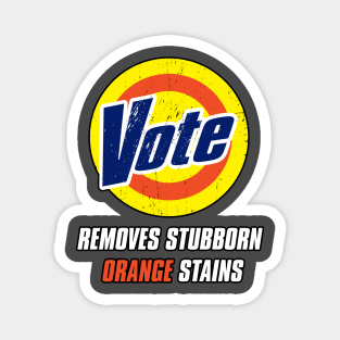 vote removes stubborn orange stains Magnet