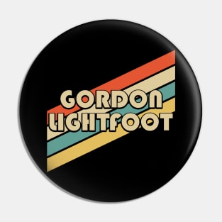 Vintage 80s Gordon Personalized Name Pin