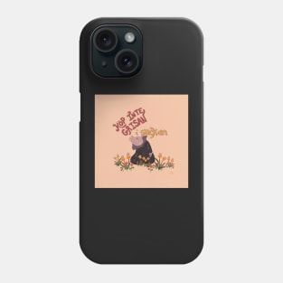 Köp Inte Grisan i Säckan | Don't Buy the Pig in the Sack | orange yellow Phone Case