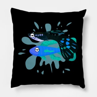 I love guppies breeding Pillow