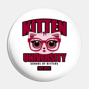 Kitten University - Pink Pin