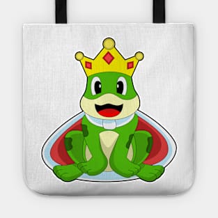 Frog King Crown Tote