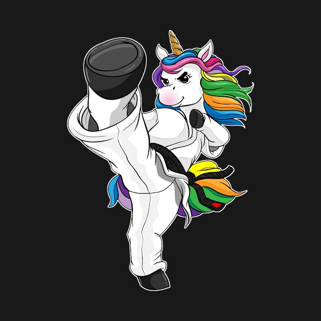 Unicorn Karate Martial Artist Gift by bigD