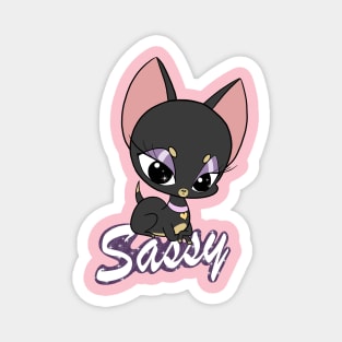 Sassy Chihuahua Magnet