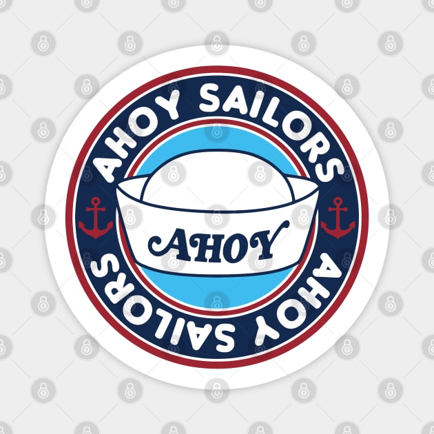 Sailors logo Magnet by buby87