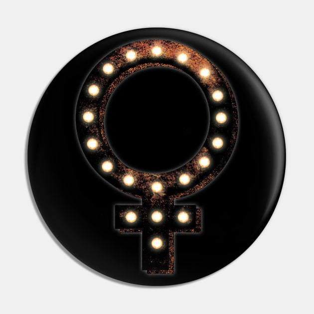 Marquee Venus Pin by bronzarino