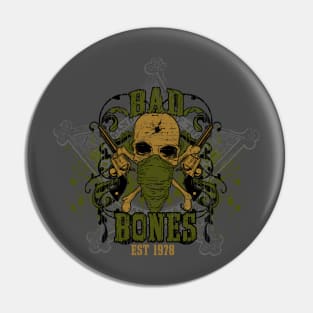 BAd Bones Skull Pin
