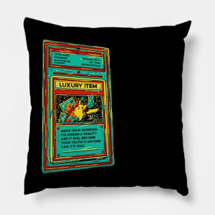 Pokemon Item Card Pillow