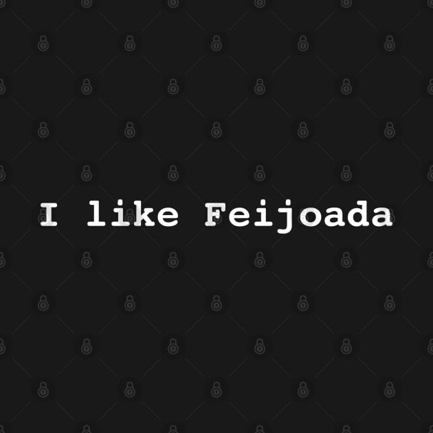 I Love Feijoada Brasil Food by Trippycollage