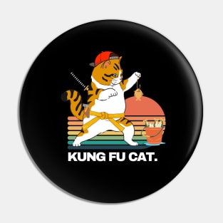 Kung fu cat funny Pin